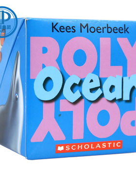 进口英文原版 Roly Poly Pop-up: Ocean 魔术方块立体游戏书：海洋 Scholastic学乐出版社 玩具书
