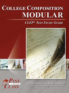 预售按需印刷 Study Composition Modular Test College CLEP Guide