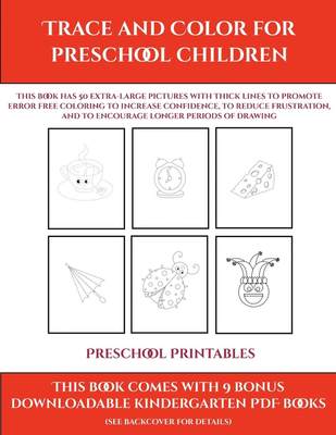 【预售 按需印刷】Preschool Printables (Trace and Color for preschool children)