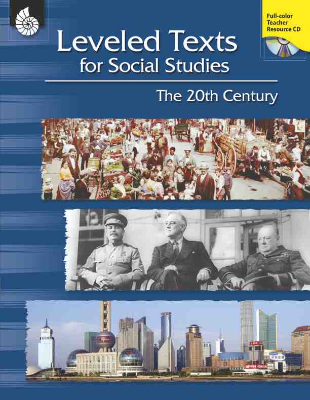 预售 按需印刷Leveled Texts for Social Studies: The 20th Century 书籍/杂志/报纸 原版其它 原图主图