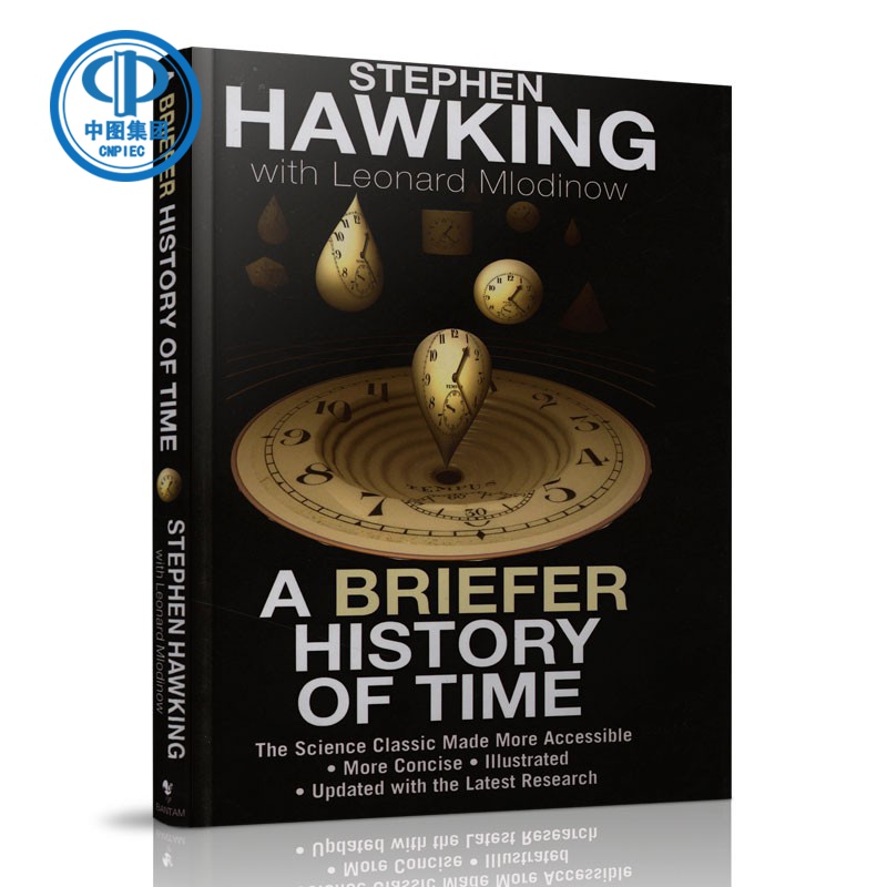 时间简史普及版  A Briefer History of Time 斯蒂芬霍金Stephen Hawking 书籍/杂志/报纸 原版其它 原图主图