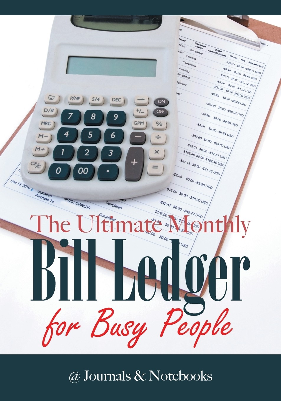 【预售 按需印刷】the ultimate monthly bill ledger for busy