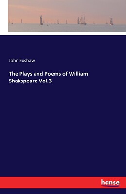 【预售 按需印刷】The Plays and Poems of William Shakspeare Vol.3