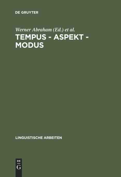 预售按需印刷 Tempus– Aspekt– Modus