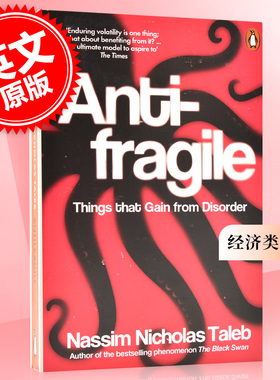 现货 反脆弱 学习从无序和不确定性中获益 英文原版 Antifragile Things That Gain from Disorder 纳西姆尼古拉斯塔勒布