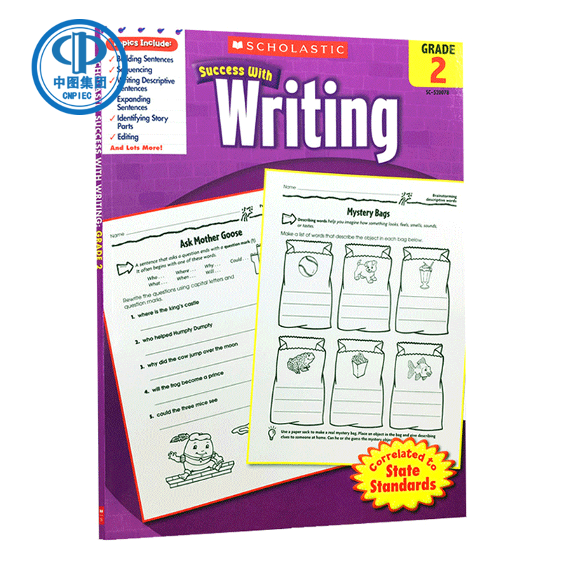 Scholastic Success with Writing, Grade 2 第二级 写作