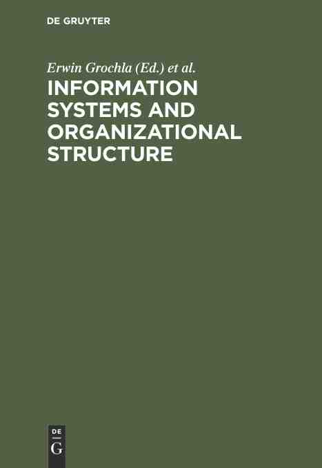 预售按需印刷 Information Systems and Organizational Structure