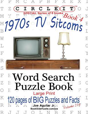 【预售 按需印刷】Circle It  1970s Sitcoms Facts  Book 4  Word Search  Puzzle Book