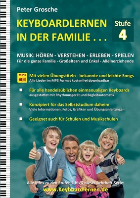 预售 按需印刷Keyboardlernen in der Familie (Stufe 4)德语ger