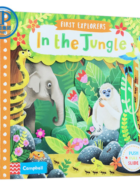 英文原版 小小探索家系列 丛林生物 First Explorers In the Jung