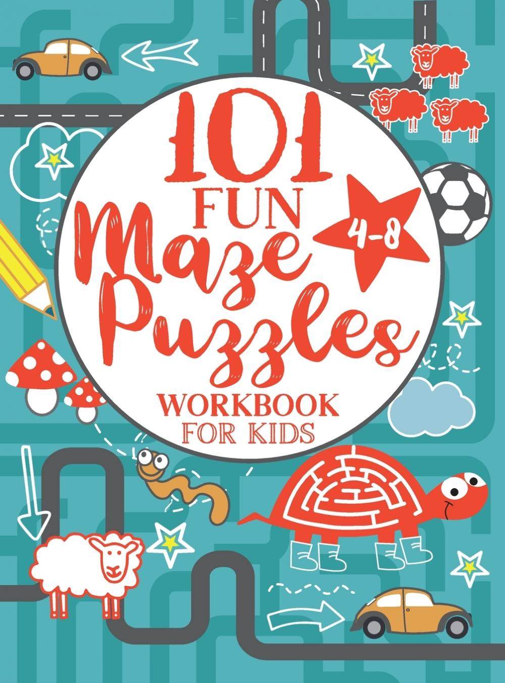 【预售按需印刷】maze puzzle book for kids 4-8