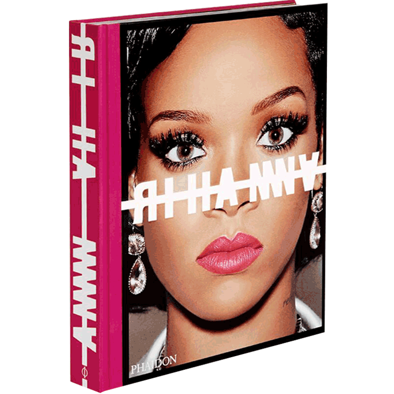 蕾哈娜 英文原版 Rihanna 蕾哈娜写真自传 经典版 流行天后 1050张照片 双面可移动海报 9本别册 Phaidon出版 精装中图