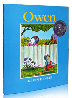 阿文的小毯子 英文原版 Owen 2004年凯迪克银奖绘本 儿童安全感 分离焦虑题材绘本