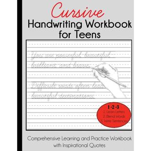 按需印刷 Cursive Handwriting Workbook for Teens