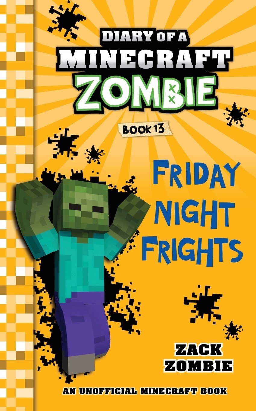 预售 Diary of a Minecraft Z Book 13 我的世界僵尸日记13:星期五夜惊 Zack Zombie 英文原版