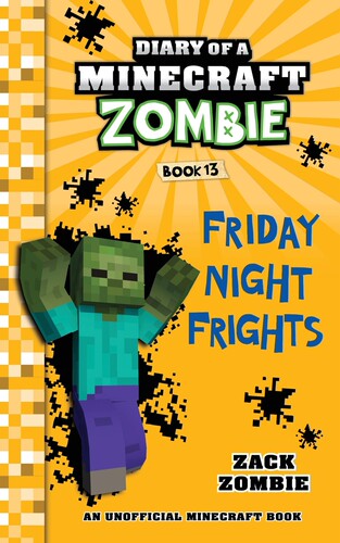 预售 Diary of a Minecraft Z Book 13 我的世界僵尸日记13:星期五夜惊 Zack Zombie 英文原版