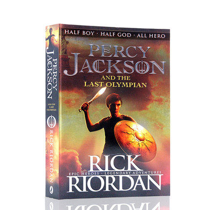波西杰克逊  波西·杰克逊与终之神 Rick Riordan 英文原版 Percy Jackson and the Last Olympian 平装小说 学生英语课外阅读