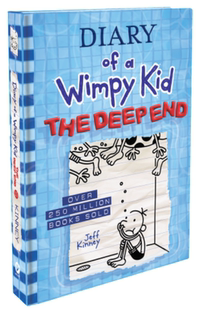 英文原版 小屁孩日记15 精装 The Deep End Diary of a Wimpy Kid Kid 儿童故事 小学生阅读 英文原版 章节书 桥梁书 Jeff Kinney