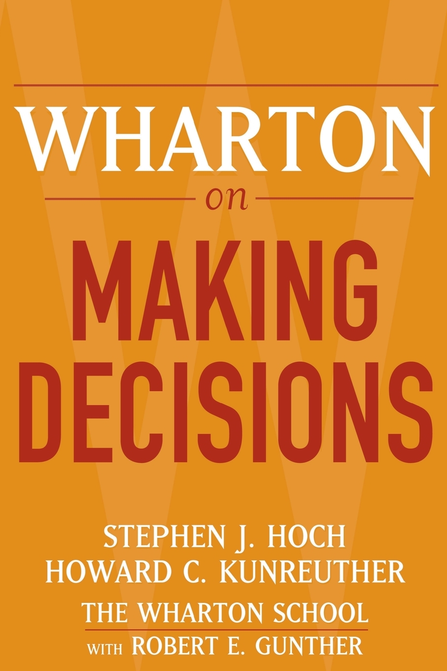 【预售按需印刷】Wharton on Making Decisions P