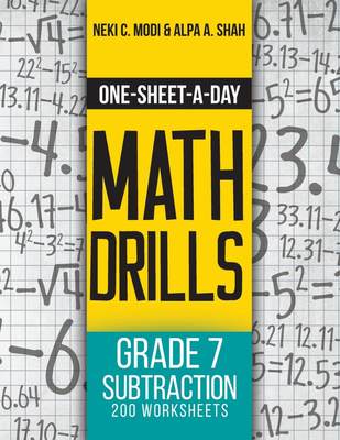 【预售按需印刷】One-Sheet-A-Day Math Drills