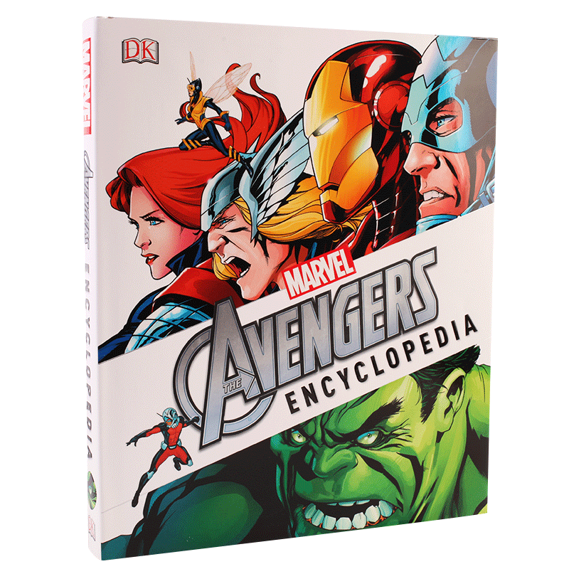 复仇者联盟百科 英文原版 Marvel's The Avengers Encyclopedia 漫威DK百科 精装大开 钢铁侠 蜘蛛侠 美国队长 进口图书 中图