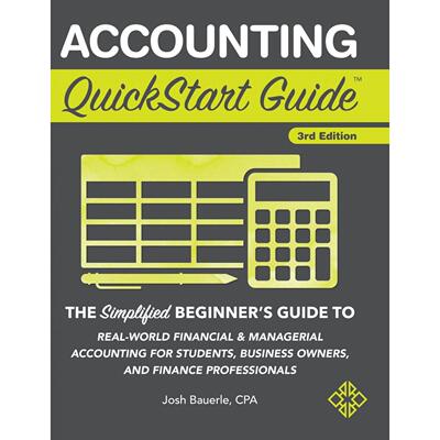 【预售 按需印刷】Accounting QuickStart Guide