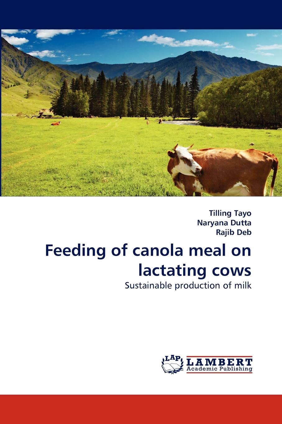 【预售按需印刷】Feeding of canola meal on lactating cows-封面