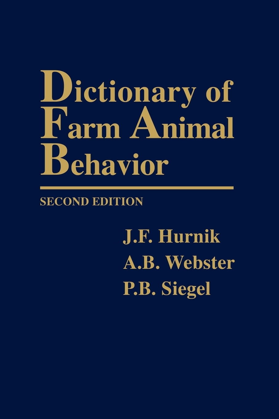 【预售 按需印刷】dictionary farm anml behavior-95-2