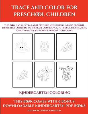 预售 按需印刷 Kindergarten Coloring (Trace and Color for preschool children)