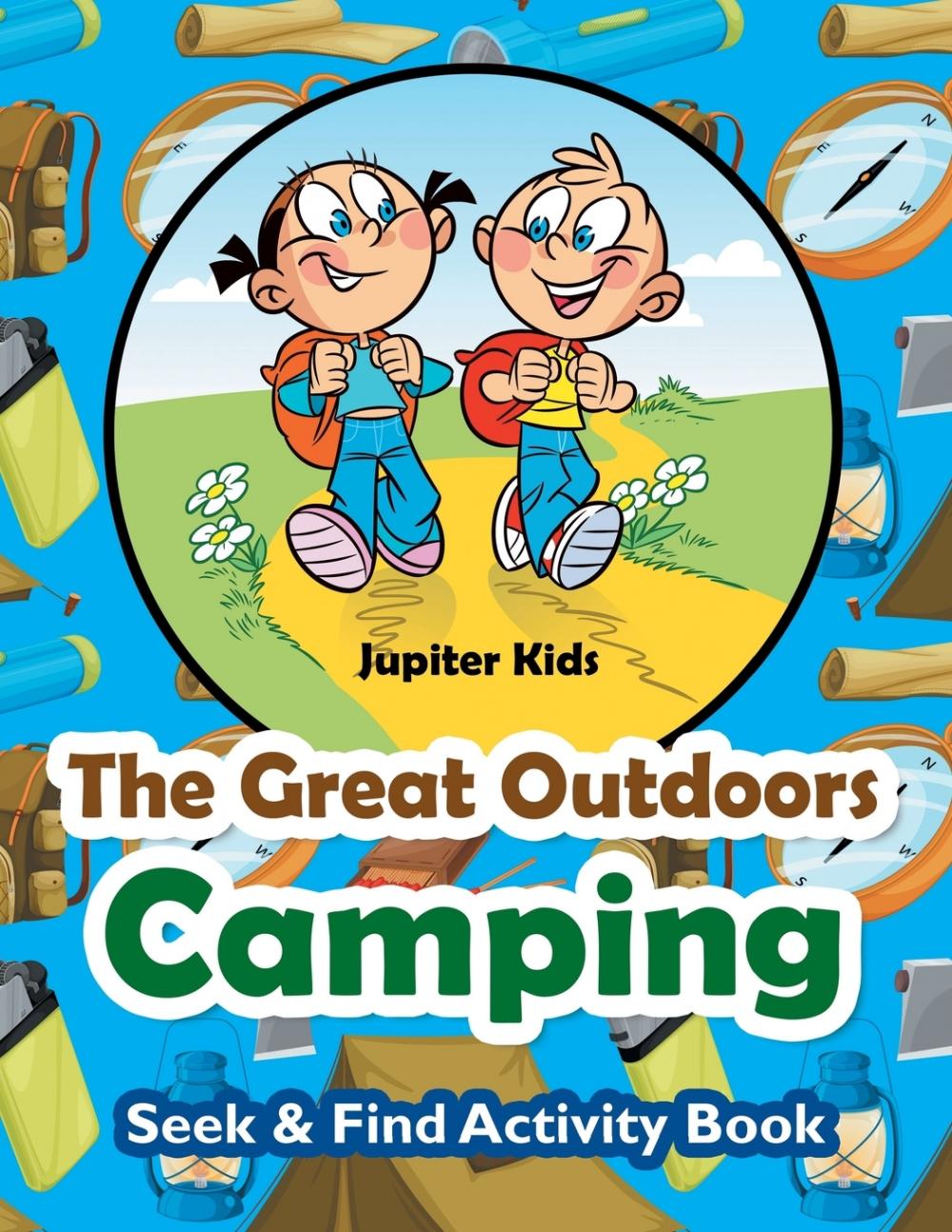 【预售按需印刷】The Great Outdoors Camping Seek& Find Activity Book