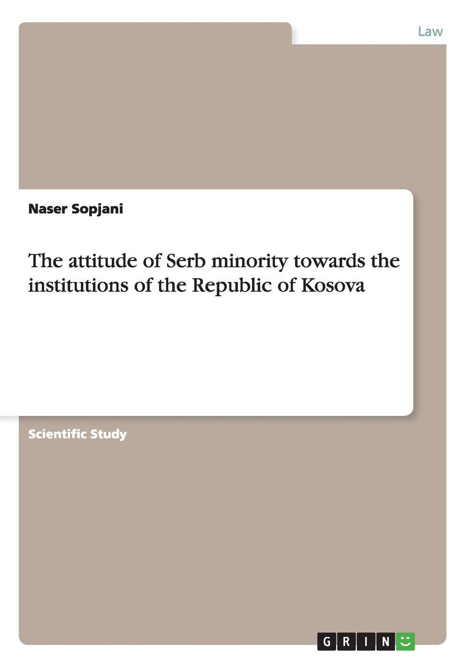 【预售 按需印刷】the attitude of serb minority towards the
