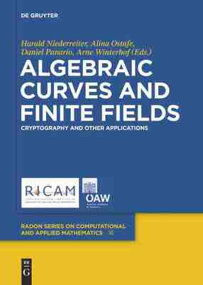 预售 按需印刷 Algebraic Curves and Finite Fields