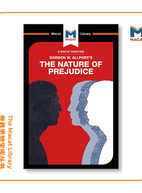 预售   戈登·艾尔波特的《偏见的性质》分析An Analysis of Gordon W. Allport's The Nature of Prejudice