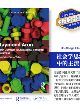 预售   社会学思潮主流 第2卷 Main Currents in Sociological Thought: Volume 2 「 Routledge Classics 」