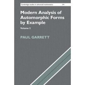 预售 按需印刷 Modern Analysis of Automorphic Forms By Example