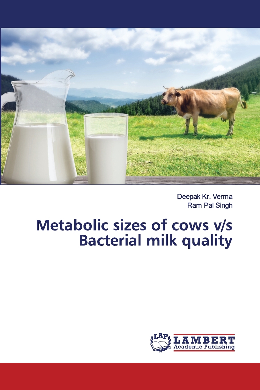 预售按需印刷 Metabolic sizes of cows v/s Bacterial milk quality