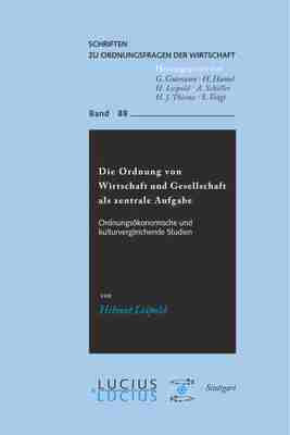 预售 按需印刷 Die Ordnung von Wirtschaft und Gesellschaft als zentrale Aufgabe