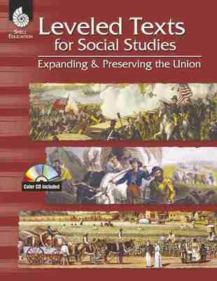 预售 按需印刷Leveled Texts for Social Studies: Expanding and Preserving the Union