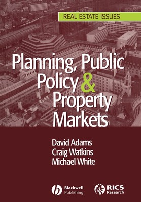 【预售 按需印刷】Planning Public Policy Property Markets