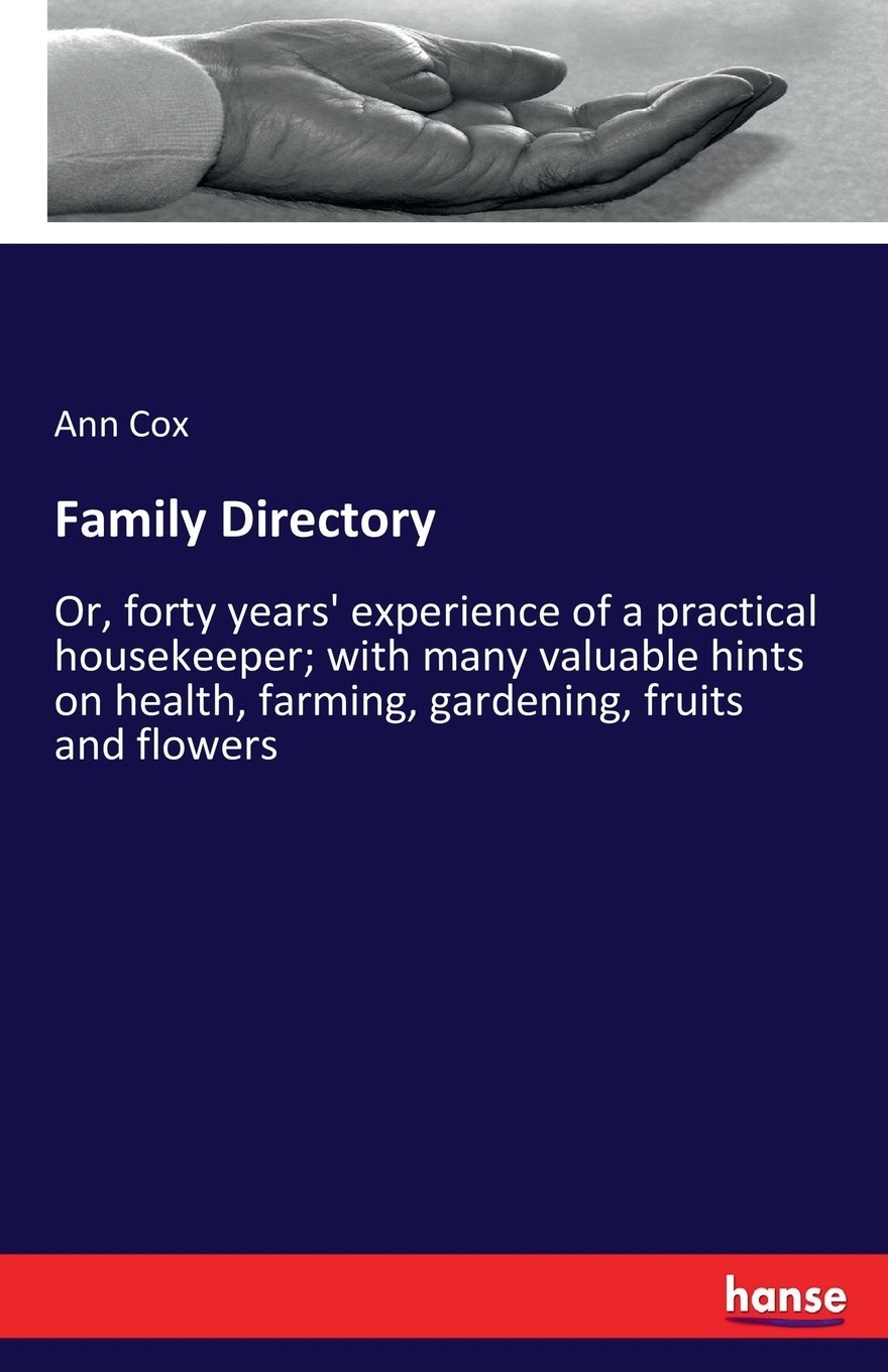 【预售 按需印刷】family directory