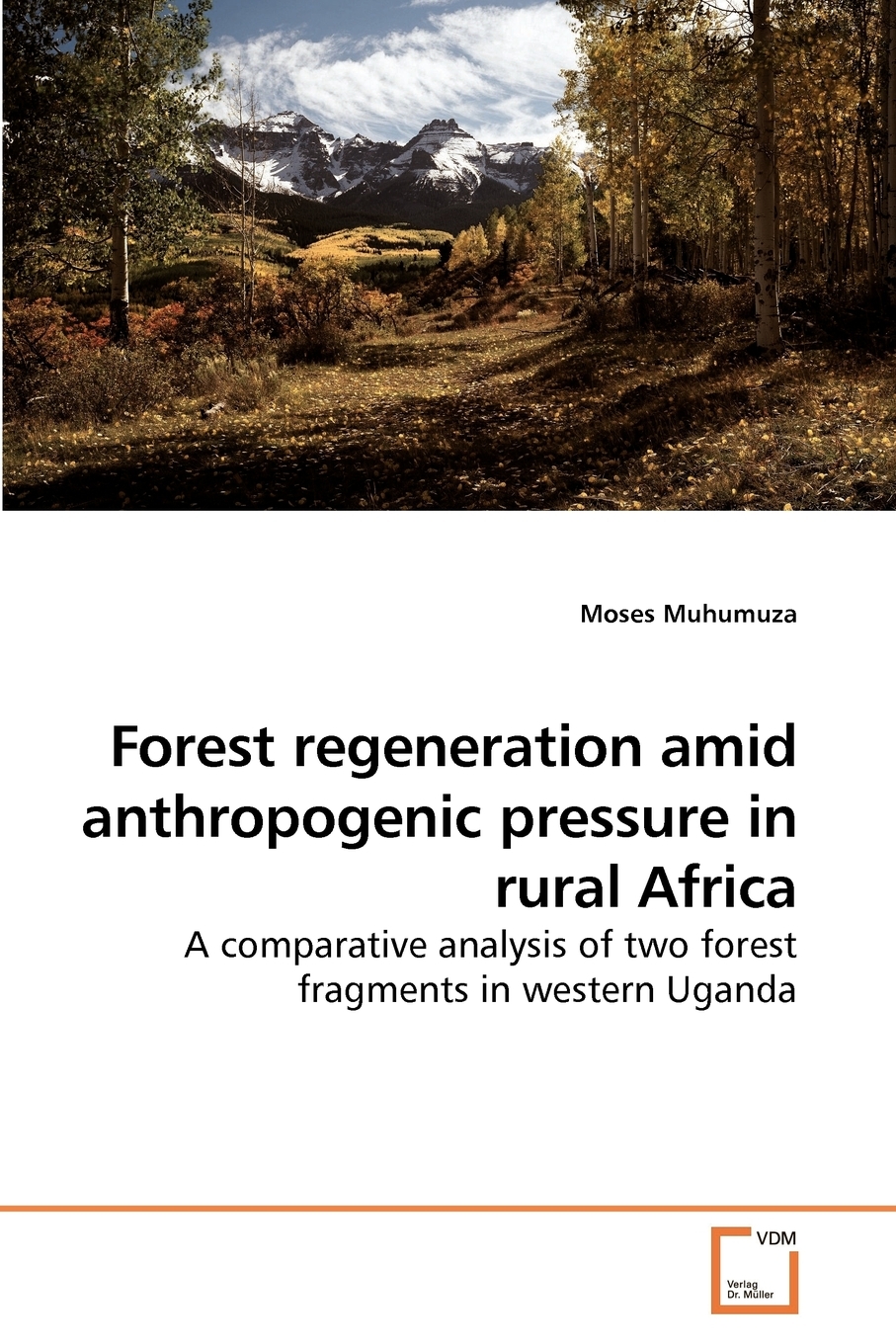 【预售按需印刷】Forest regeneration amid anthropogenic pressure in rural Africa-封面