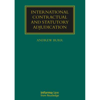 预售 International Contractual and Statutory Adjudication国际合同与法定裁决