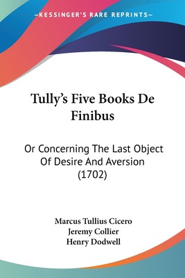 【预售 按需印刷】Tully s Five Books De Finibus