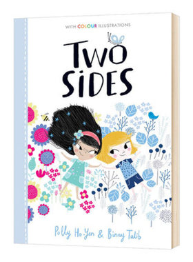 英文原版 Two Sides 双方 真彩阅读系列 英文版儿童英语桥梁章节书 进口漫画插画故事绘本 儿童文学书籍