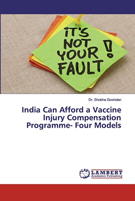 【预售 按需印刷】India Can Afford a Vaccine Injury Compensation Programme- Four Models