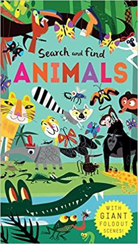 search and find: animals ( search and find ) 英文原版 找找小动物