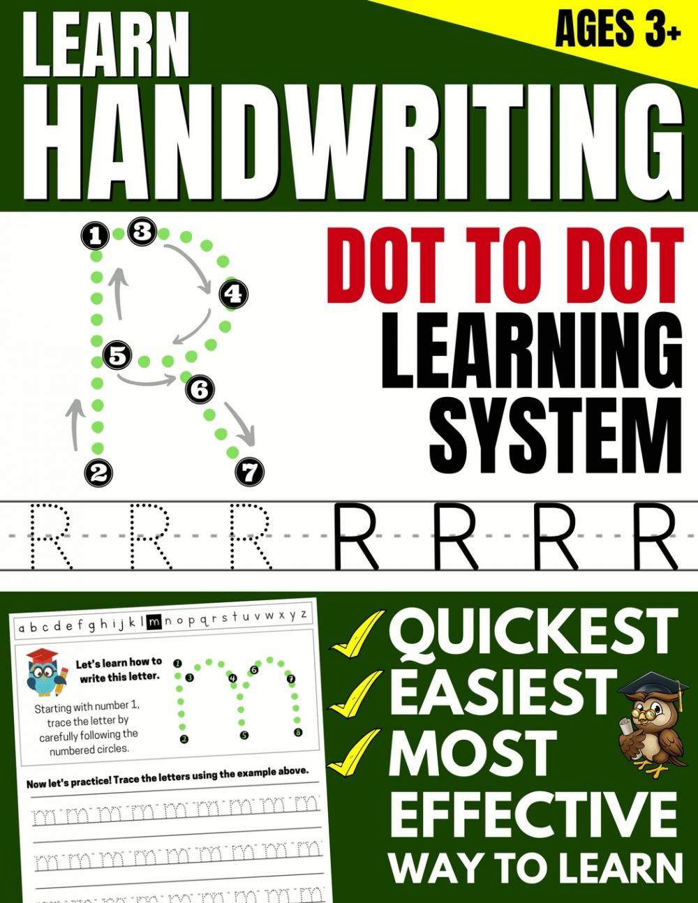 【预售按需印刷】learn handwriting