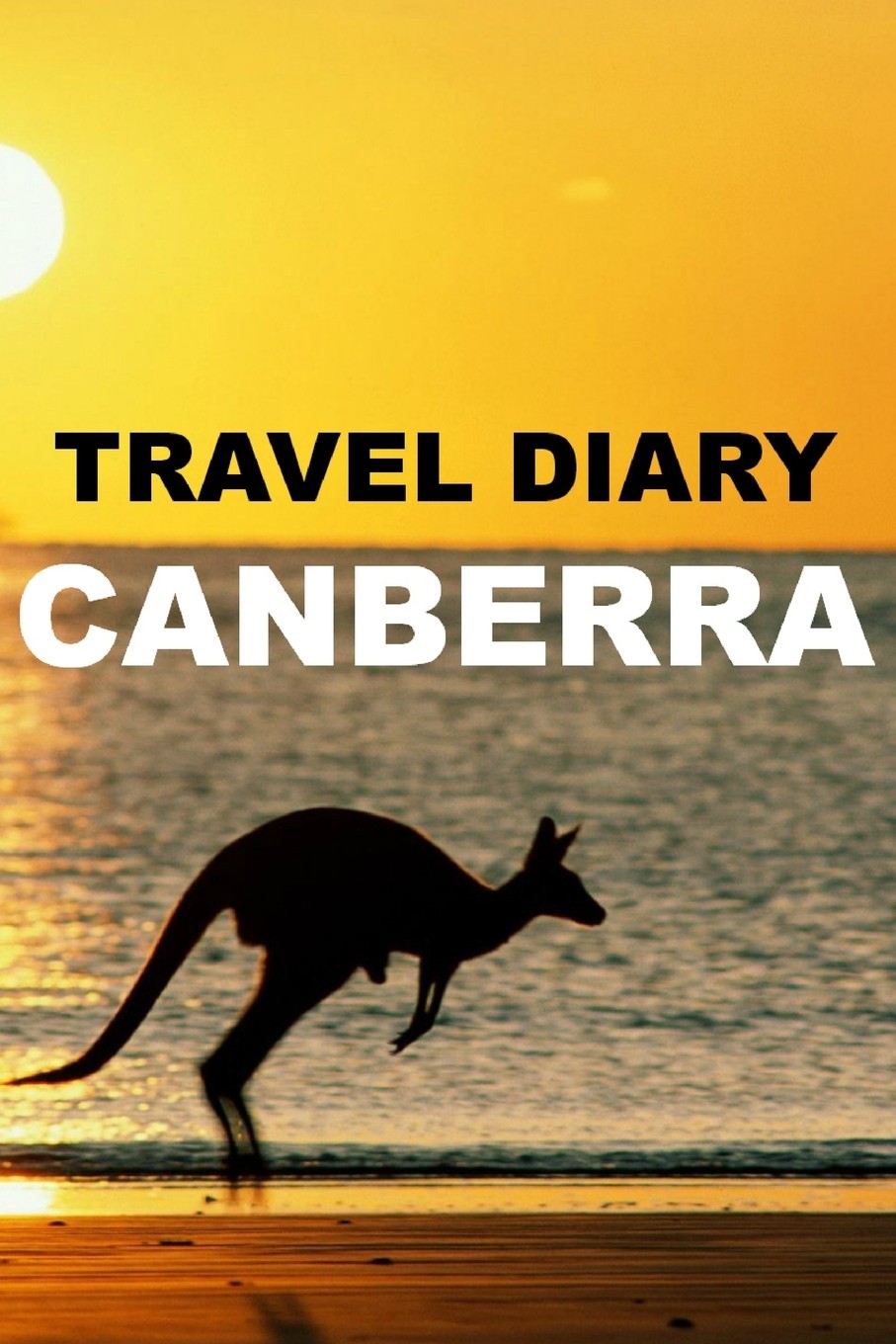 预售 按需印刷travel diary canberra
