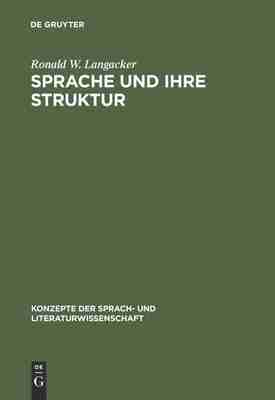 预售 按需印刷 Sprache und ihre Struktur