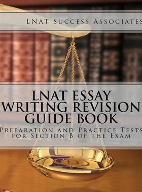 按需印刷 LNAT Essay Writing Revision Guide Book LNAT论文写作修订指南书 英文原版